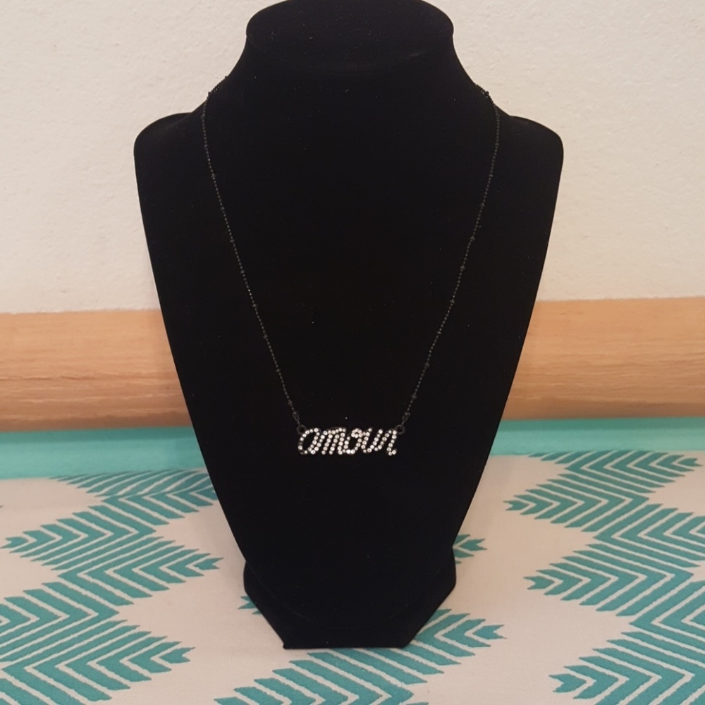 Betsey Johnson Amour Necklace